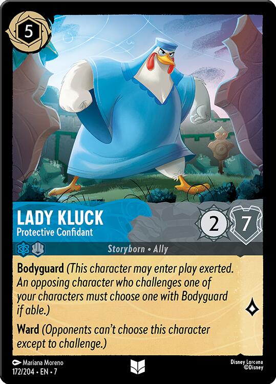 Lady Kluck - Protective Confidant (172/204) [Archazia's Island] | Total Play