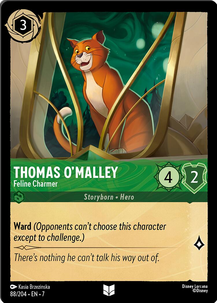 Thomas O'Malley - Feline Charmer (88/204) [Archazia's Island] | Total Play