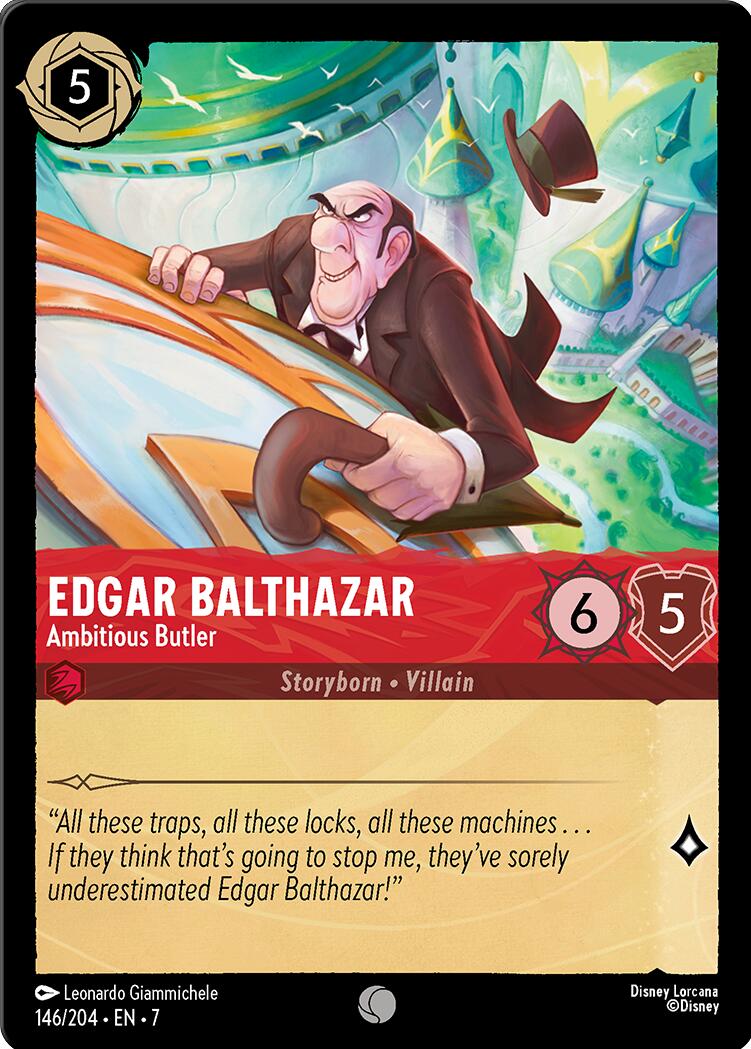 Edgar Balthazar - Ambitious Butler (146/204) [Archazia's Island] | Total Play