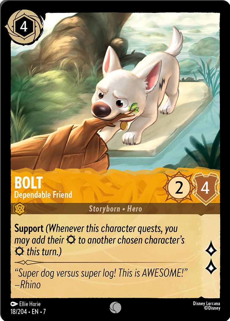 Bolt - Dependable Friend (18/204) [Archazia's Island] | Total Play