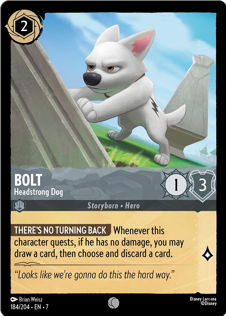 Bolt - Headstrong Dog (184/204) [Archazia's Island] | Total Play