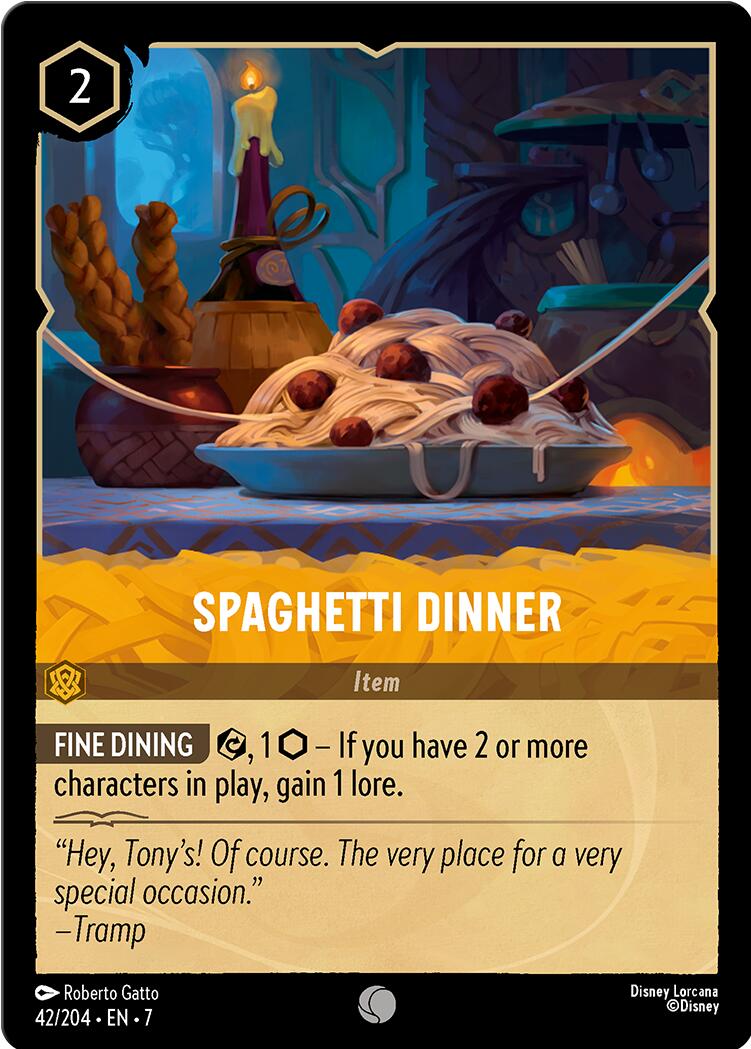 Spaghetti Dinner (42/204) [Archazia's Island] | Total Play
