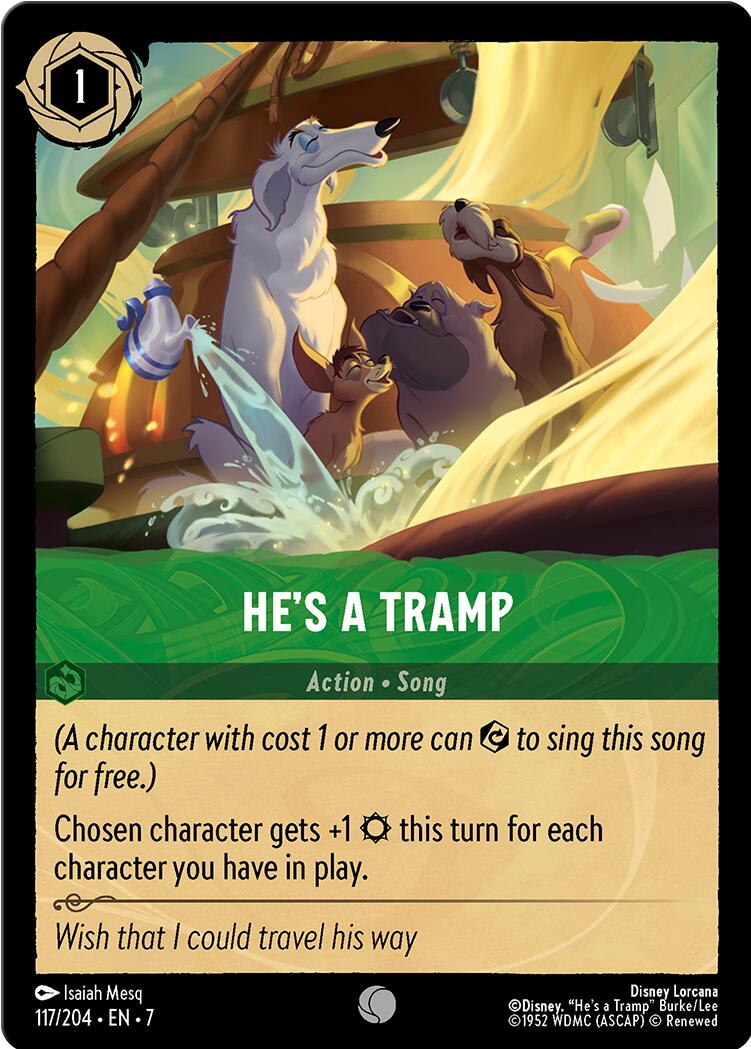 He's a Tramp (117/204) [Archazia's Island] | Total Play