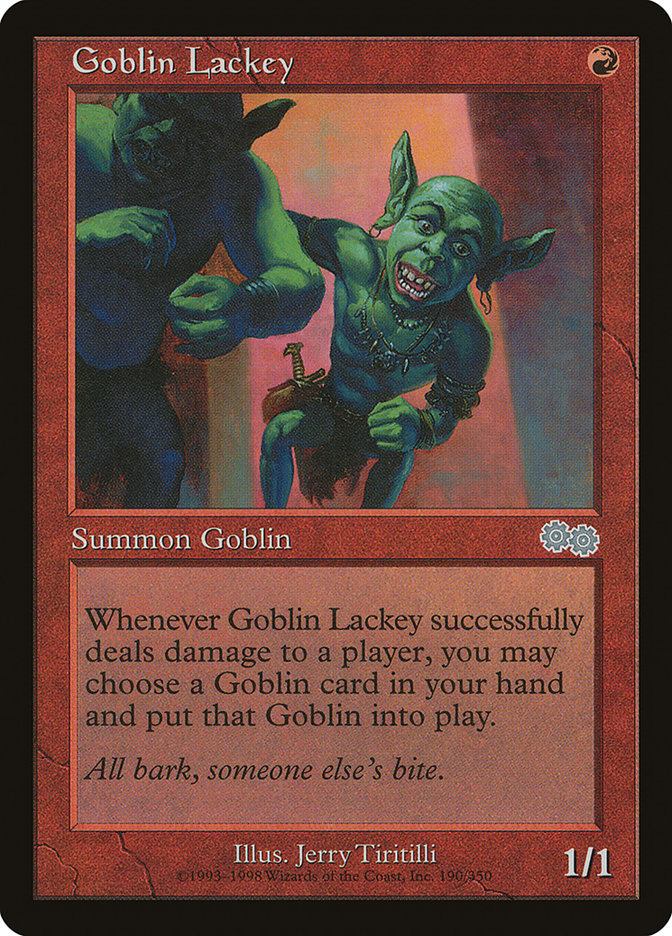 Goblin Lackey [Urza's Saga] | Total Play