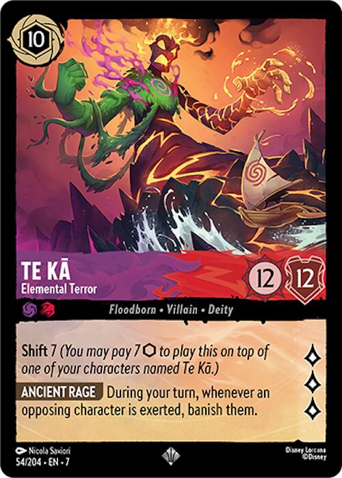 Te Ka - Elemental Terror (54/204) [Archazia's Island] | Total Play