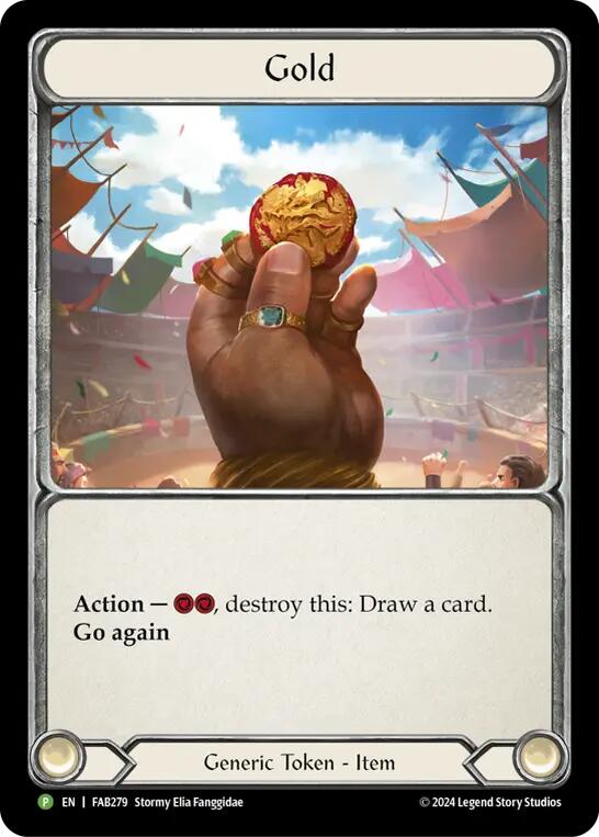 Gold [FAB279] (Promo)  Cold Foil | Total Play
