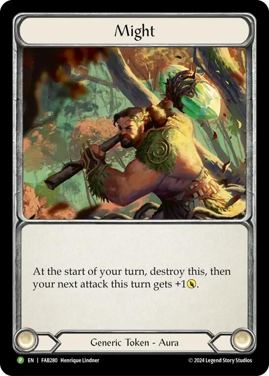 Might [FAB280] (Promo)  Cold Foil | Total Play