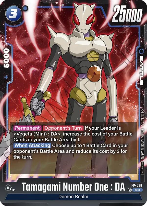 Tamagami Number One : DA (FP-036) [Tournament and Championship Promos] | Total Play