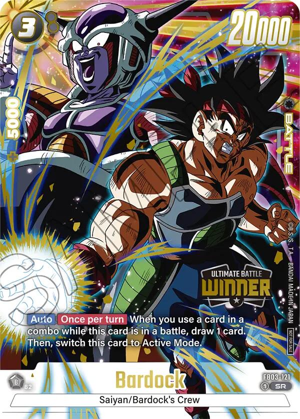 Bardock (FB03-121) (Ultimate Battle Winner) [Tournament and Championship Promos] | Total Play