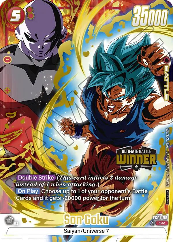 Son Goku (FS01-08) (Ultimate Battle Winner) [Tournament and Championship Promos] | Total Play