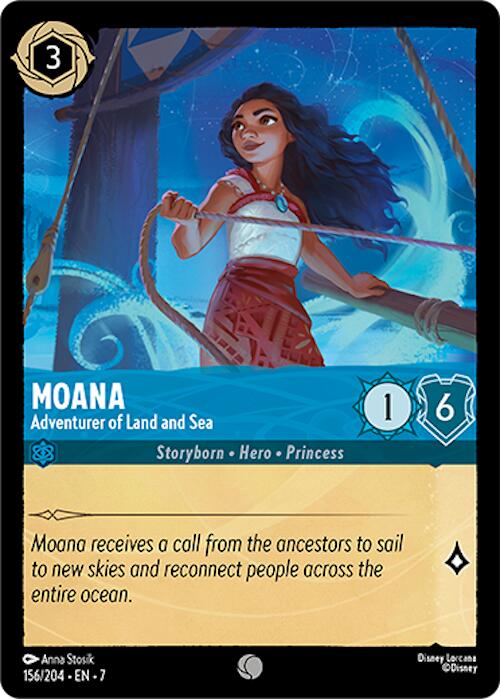 Moana - Adventurer of Land and Sea (156/204) [Archazia's Island] | Total Play