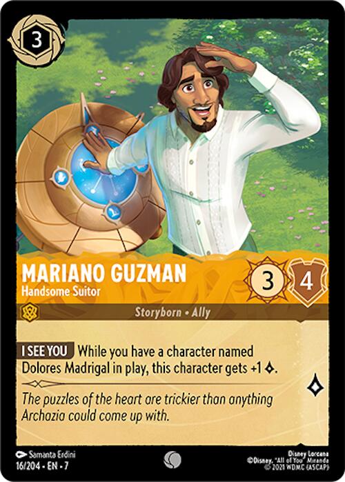 Mariano Guzman - Handsome Suitor (16/204) [Archazia's Island] | Total Play