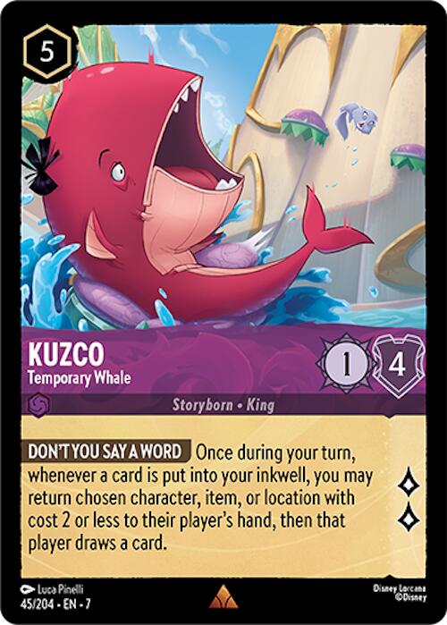 Kuzco - Temporary Whale (45/204) [Archazia's Island] | Total Play