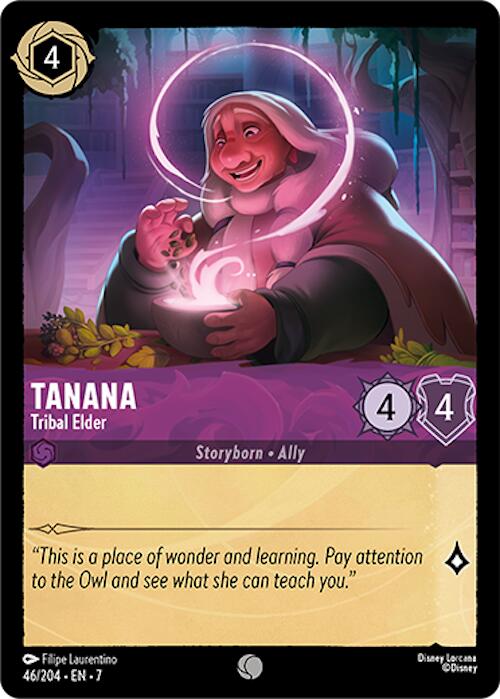 Tanana - Tribal Elder (46/204) [Archazia's Island] | Total Play