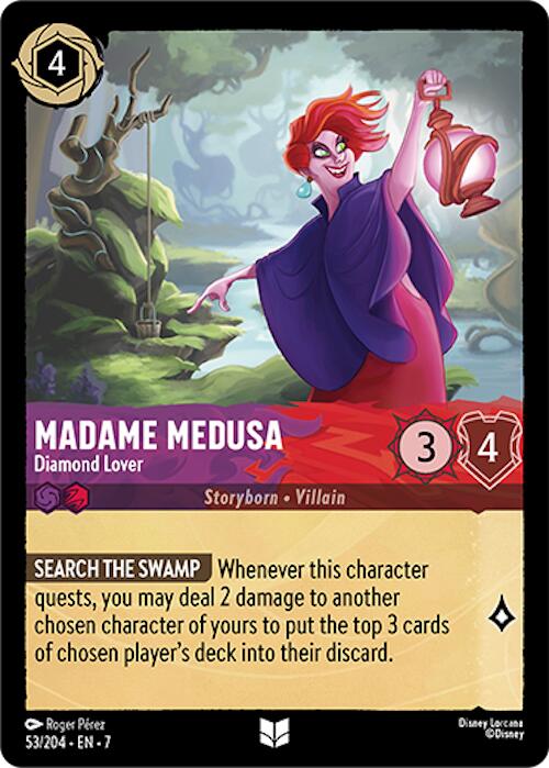 Madame Medusa - Diamond Lover (53/204) [Archazia's Island] | Total Play
