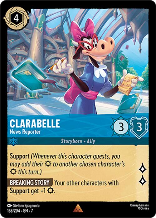 Clarabelle - News Reporter (153/204) [Archazia's Island] | Total Play
