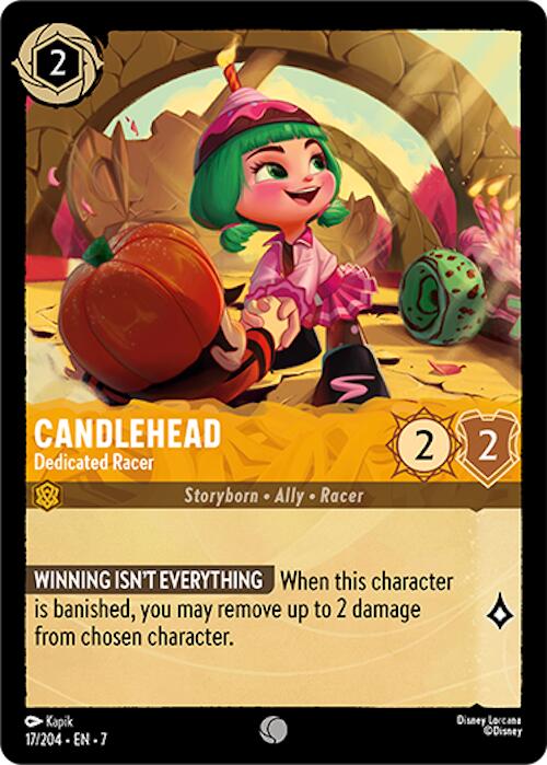 Candlehead - Dedicated Racer (17/204) [Archazia's Island] | Total Play