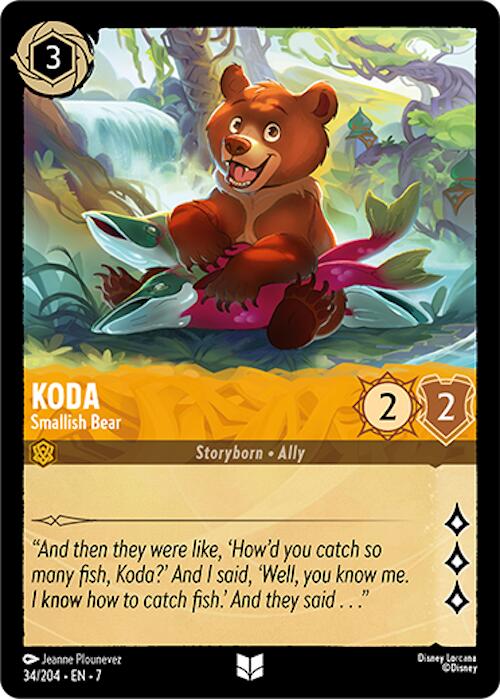 Koda - Smallish Bear (34/304) [Archazia's Island] | Total Play