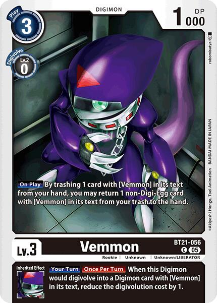 Vemmon [BT21-056] [World Convergence] | Total Play
