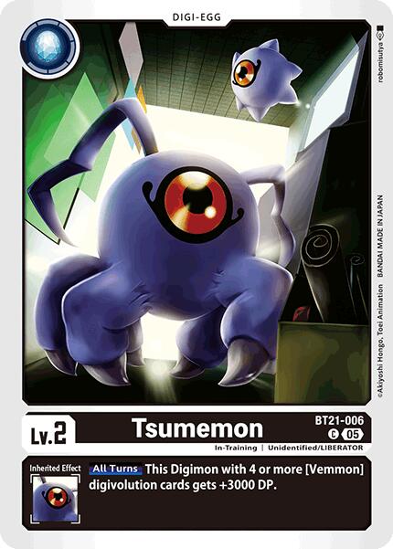 Tsumemon [BT21-006] [World Convergence] | Total Play