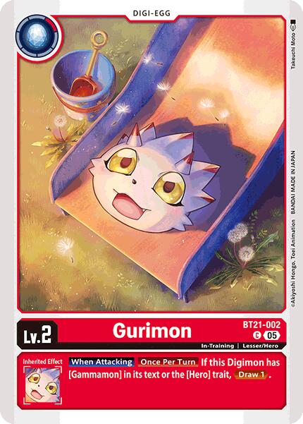 Gurimon [BT21-002] [World Convergence] | Total Play