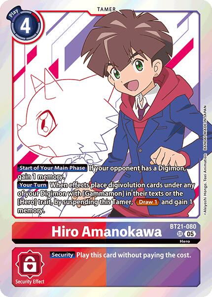 Hiro Amanokawa [BT21-080] [World Convergence] | Total Play