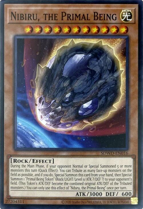 Nibiru, the Primal Being (Unlimited Misprint) [SDWD-EN016] Common | Total Play