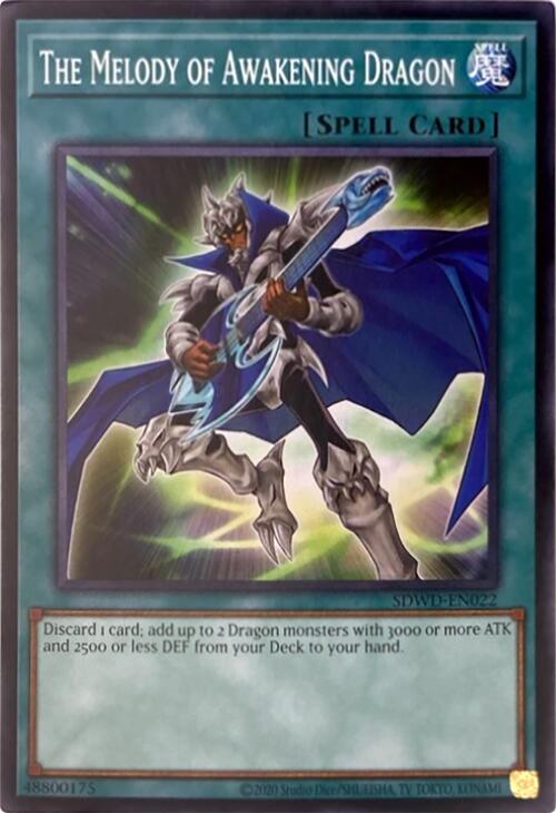 The Melody of Awakening Dragon (Unlimited Misprint) [SDWD-EN022] Common | Total Play
