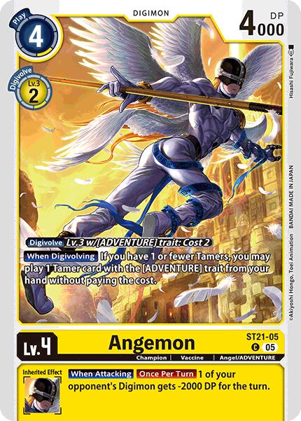Angemon [ST21-05] [Starter Deck: Hero of Hope] | Total Play