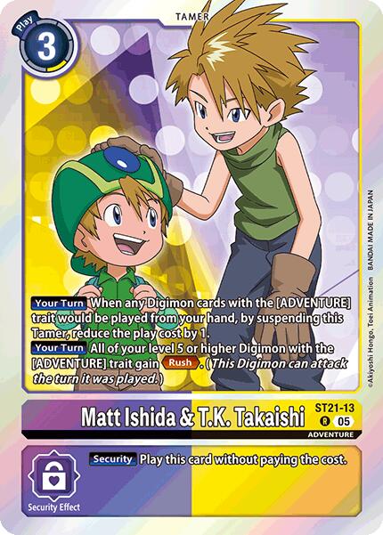 Matt Ishida & T.K. Takaishi [ST21-13] [Starter Deck: Hero of Hope] | Total Play