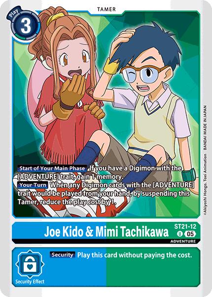 Joe Kido & Mimi Tachikawa [ST21-12] [Starter Deck: Hero of Hope] | Total Play