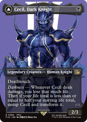 Cecil, Dark Knight // Cecil, Redeemed Paladin (Borderless) [FINAL FANTASY] | Total Play