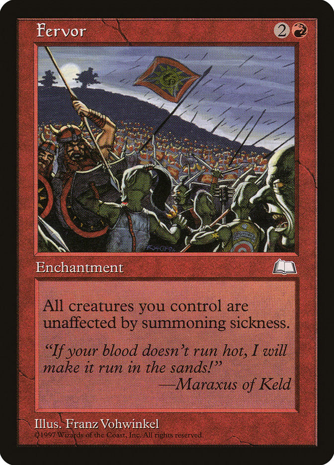 Fervor [Weatherlight] | Total Play