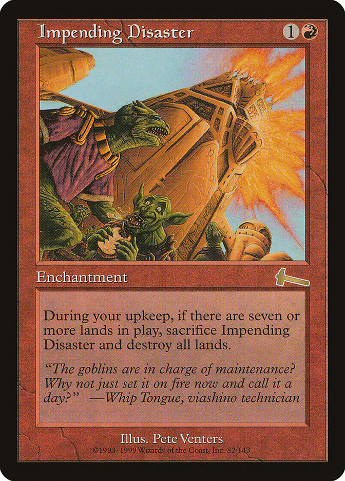 Impending Disaster [Urza's Legacy] | Total Play