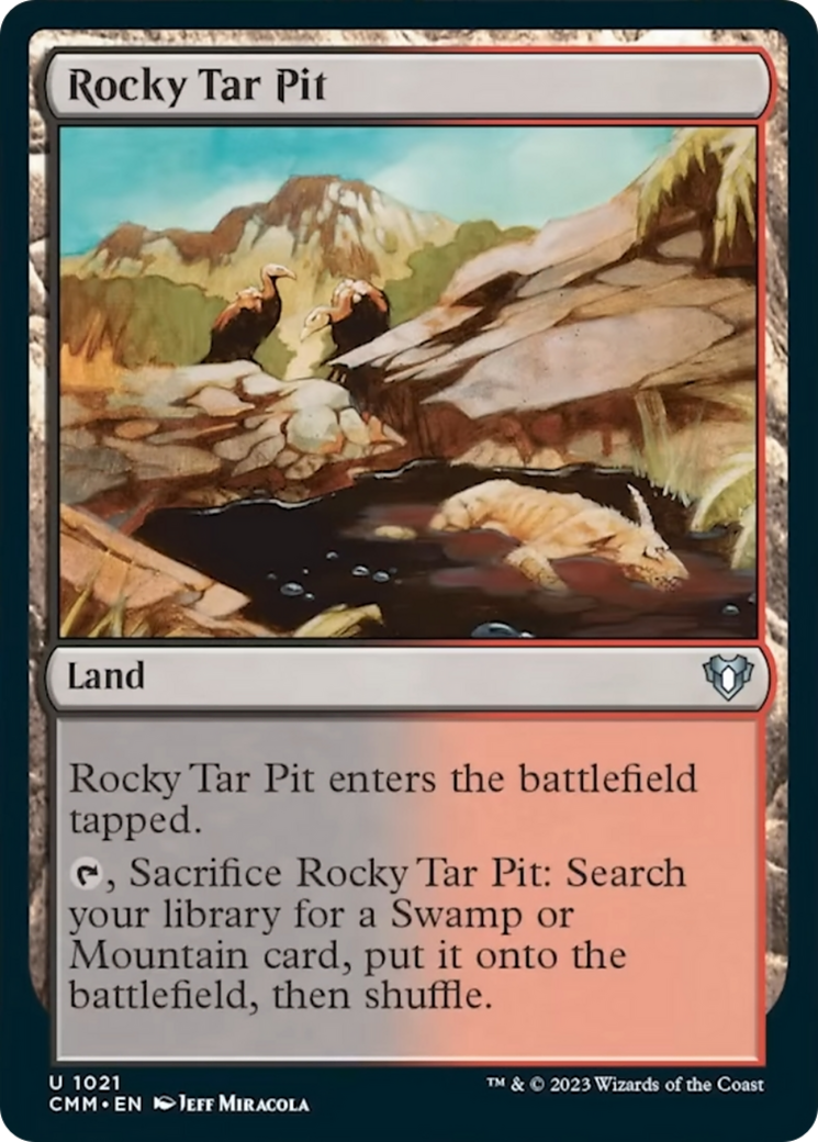 Rocky Tar Pit [Commander Masters] | Total Play