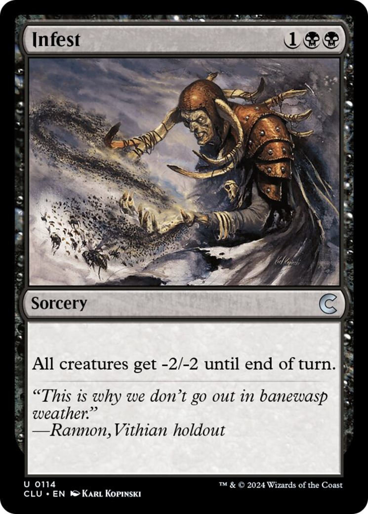 Infest [Ravnica: Clue Edition] | Total Play