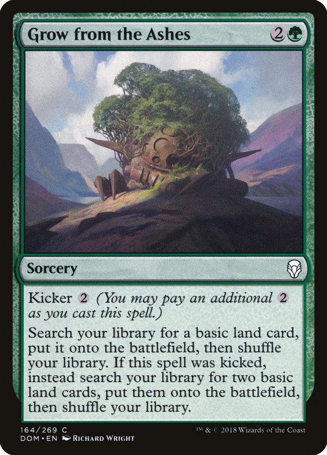 Grow from the Ashes [Dominaria] | Total Play