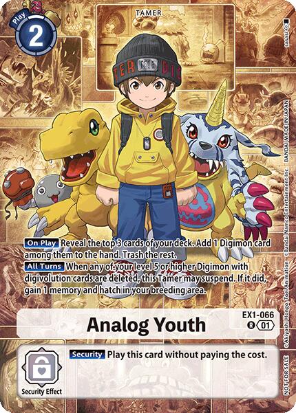 Analog Youth [EX1-066] (Special Event Pack 2025) [Classic Collection Promos] | Total Play
