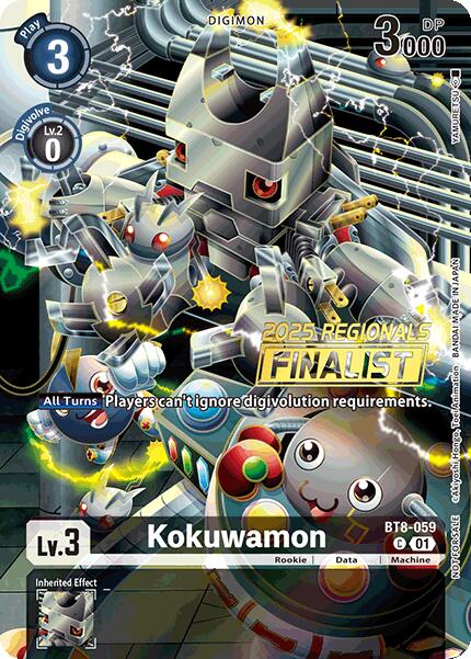 Kokuwamon [BT8-059] (2025 Regionals Finalist) [New Awakening Promos] | Total Play