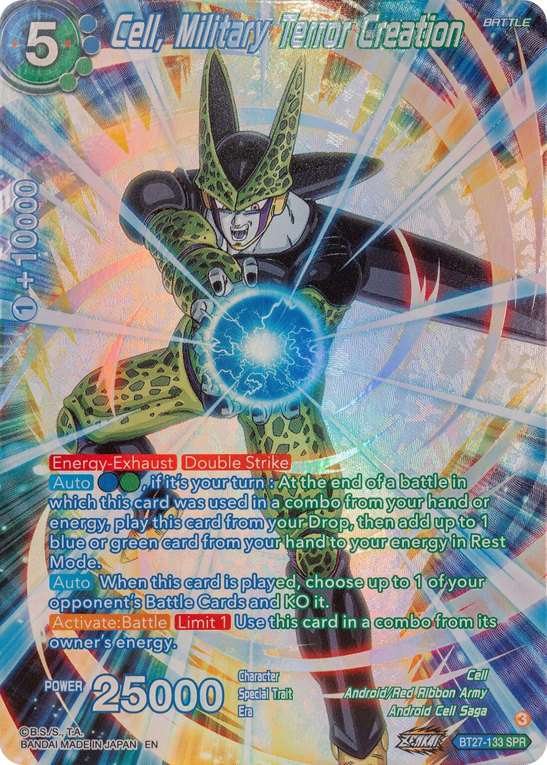 Cell, Military Terror Creation (SPR) (BT27-133) [History of Z] | Total Play