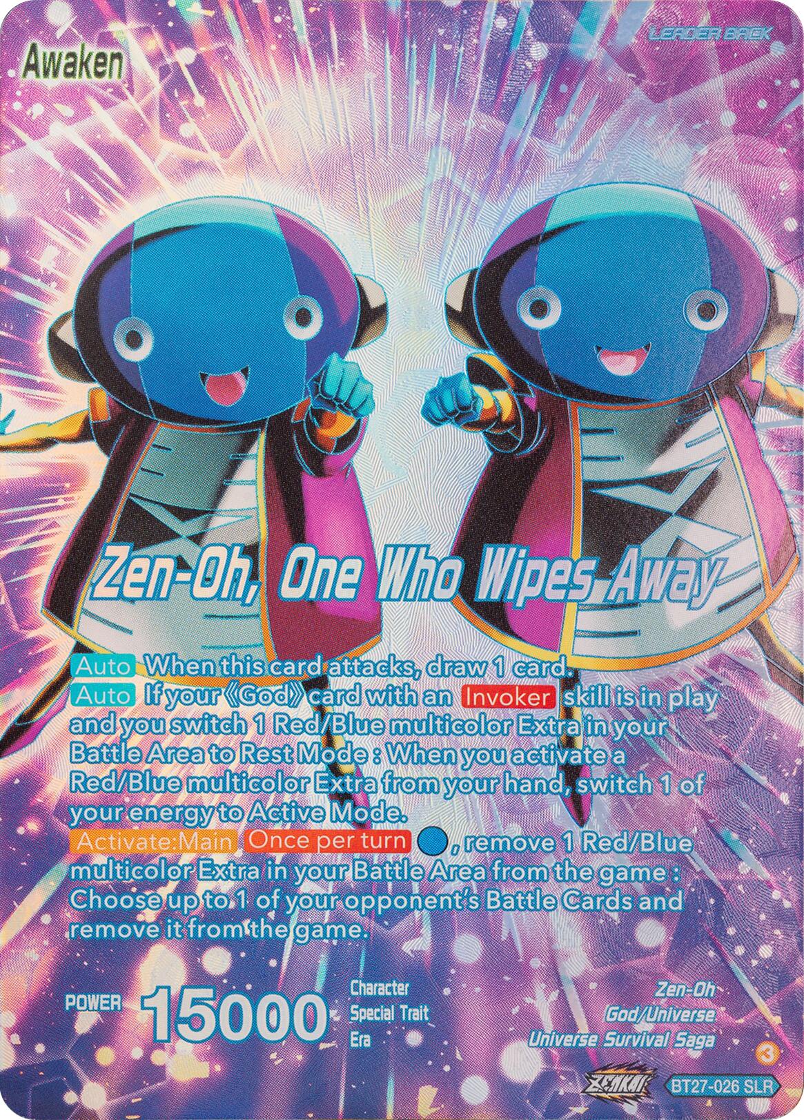 Zen-Oh // Zen-Oh, One Who Wipes Away (SLR) (BT27-026) [History of Z] | Total Play