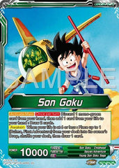 Son Goku // Son Goku & Bulma, First Encounter (SLR) (BT27-044) [History of Z] | Total Play