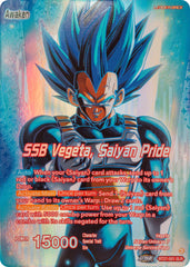 Vegeta // SSB Vegeta, Saiyan Pride (SLR) (BT27-001) [History of Z] | Total Play