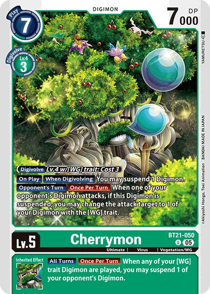 Cherrymon [BT21-050] [World Convergence] | Total Play