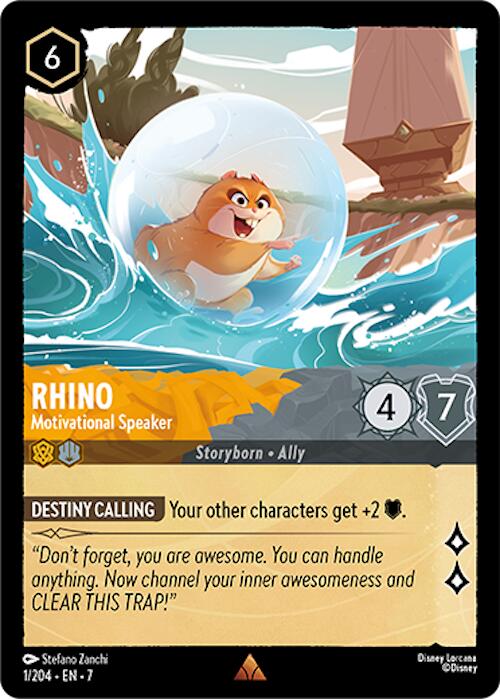 Rhino - Motivational Speaker (1/204) [Archazia's Island] | Total Play