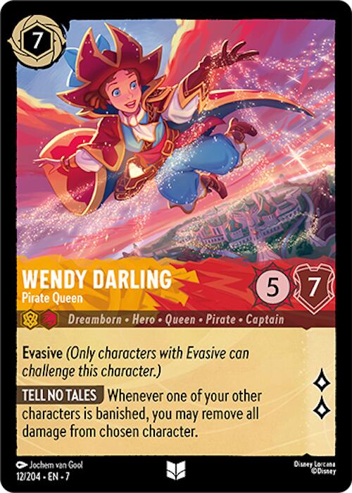 Wendy Darling - Pirate Queen (12/204) [Archazia's Island] | Total Play
