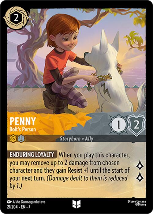Penny - Bolt's Person (21/204) [Archazia's Island] | Total Play