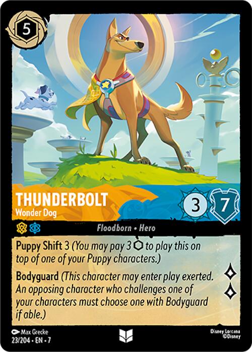 Thunderbolt - Wonder Dog (23/204) [Archazia's Island] | Total Play