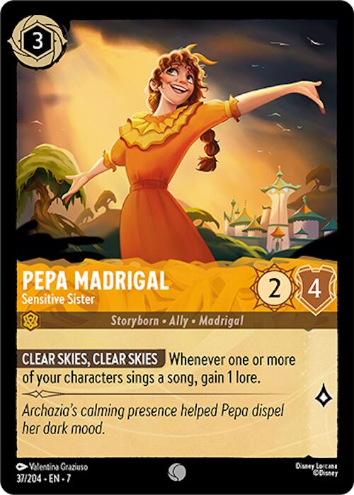 Pepa Madrigal - Sensitive Sister (37/204) [Archazia's Island] | Total Play