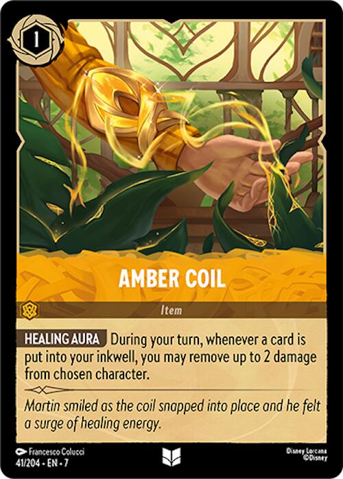 Amber Coil (41/204) [Archazia's Island] | Total Play